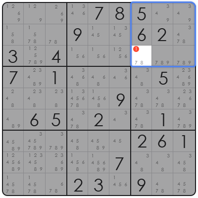 sudoku app with auto candidate mode